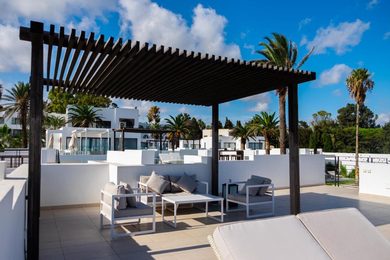 Les Orangers Garden Villas And Bungalows Ultra All Inclusive Hammamet Exterior foto Pergola